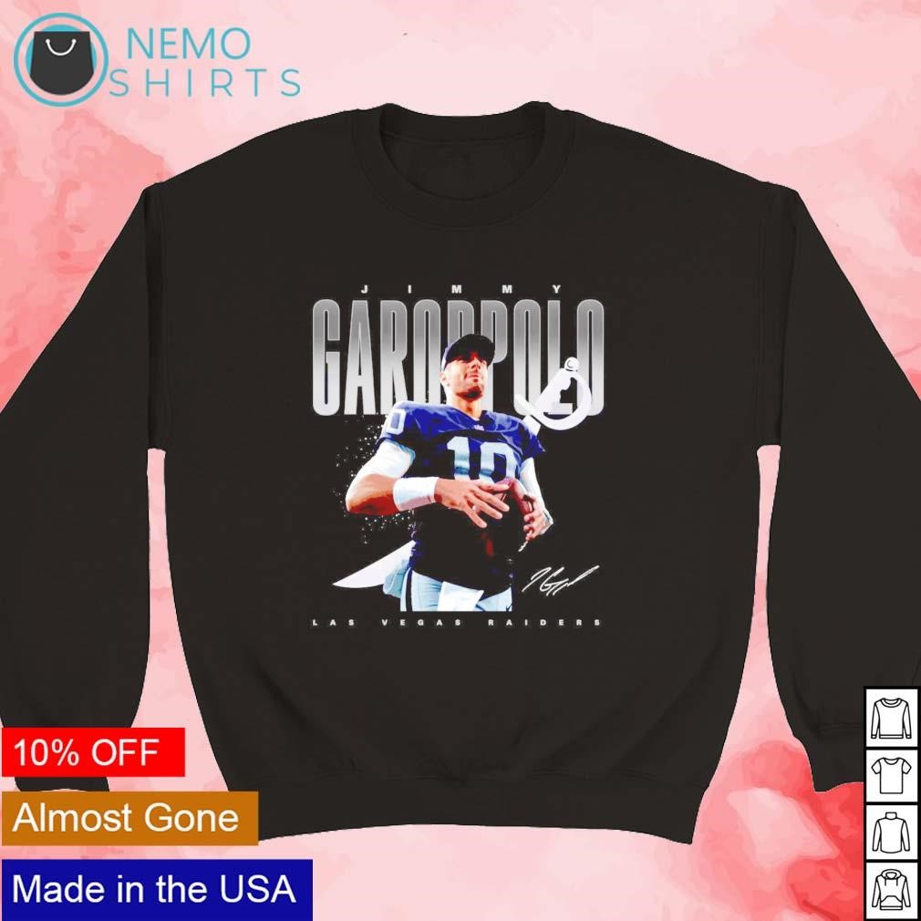 Official Jimmy Garoppolo Las Vegas Raiders signature shirt, hoodie