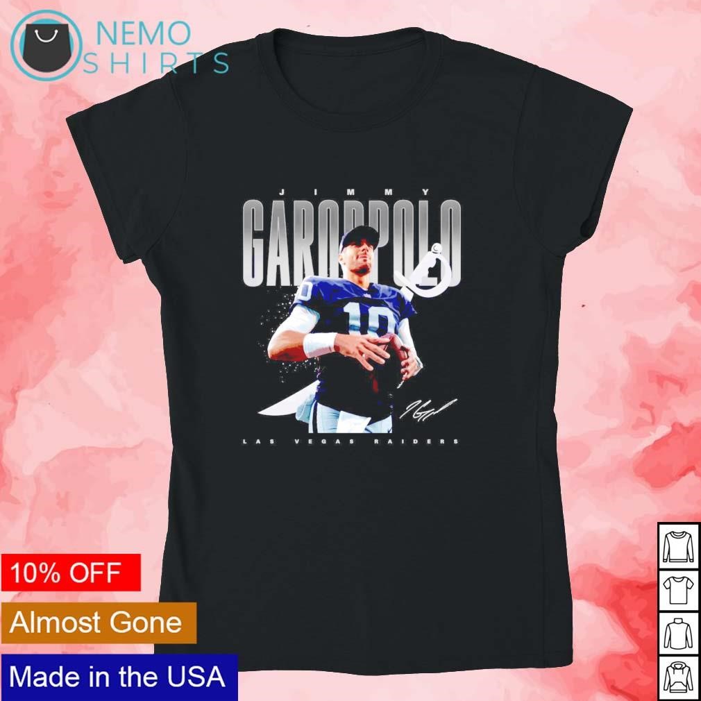 Jimmy Garoppolo Las Vegas Raiders signature 2023 shirt, hoodie, sweater,  long sleeve and tank top