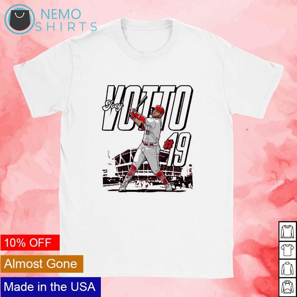 Joey Votto 19 Cincinnati Reds baseball 2023 T-shirt, hoodie, sweater, long  sleeve and tank top