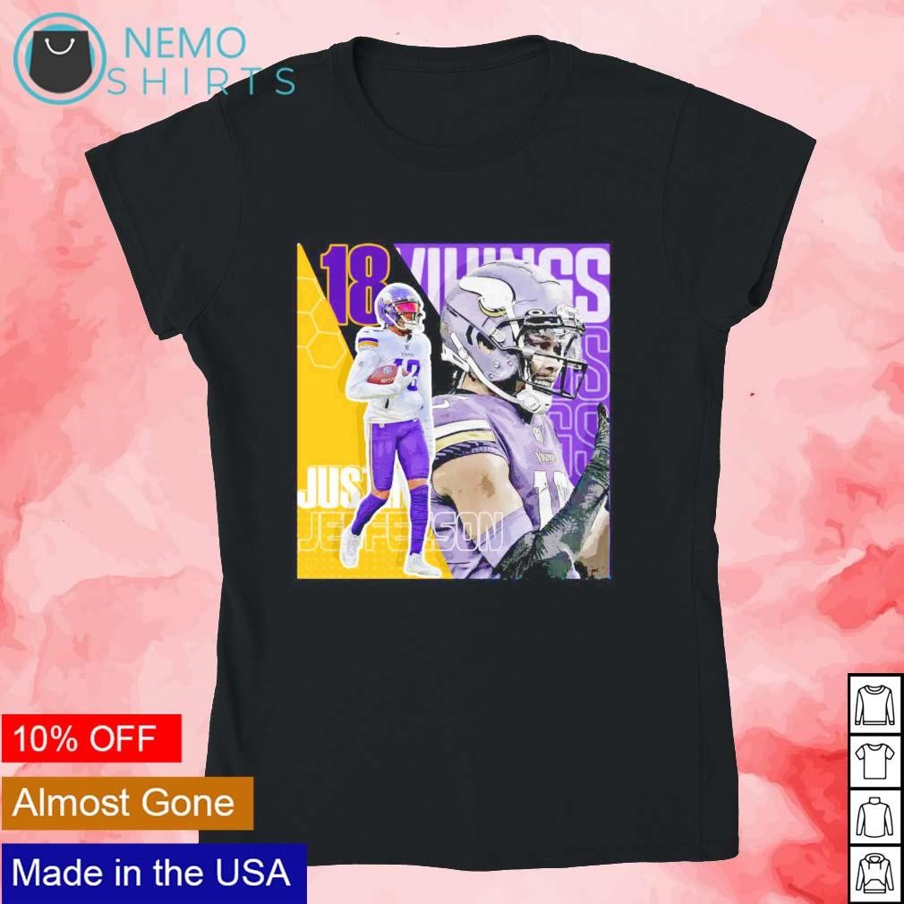 Justin Jefferson Minnesota Vikings football T-shirt, hoodie, sweater, long  sleeve and tank top