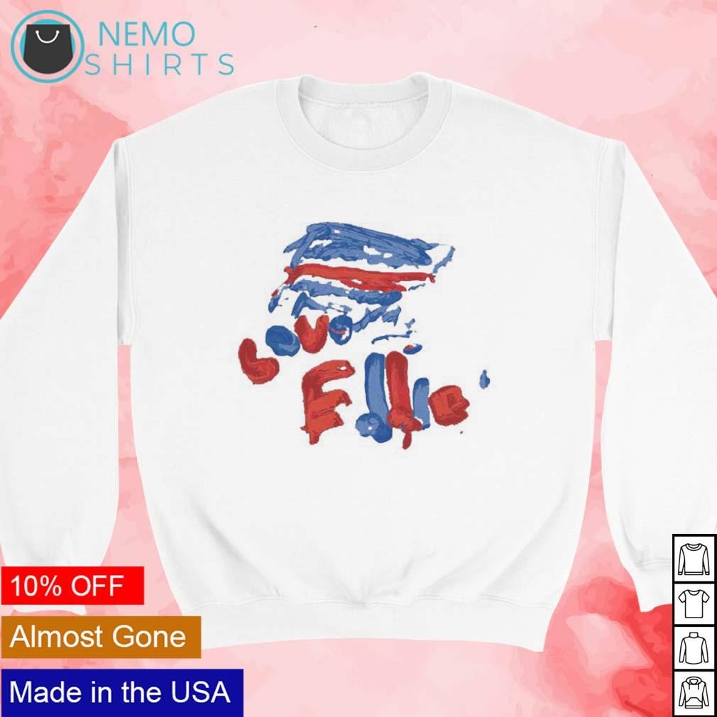 BUFFALO BILLS COMING IN HOT OVERSIZED CREWNECK TEE