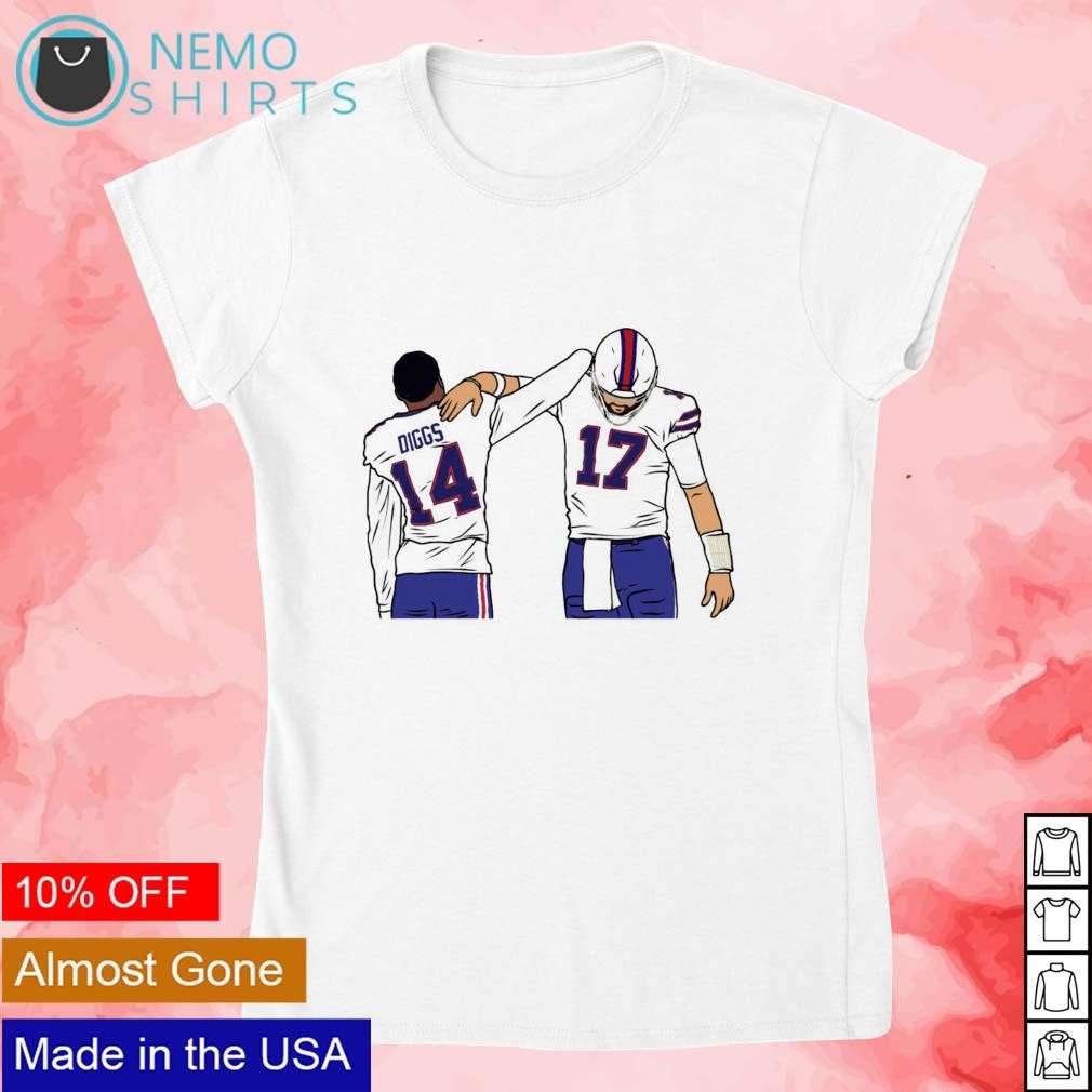 Stefon Diggs and Josh Allen Buffalo Bills celebration shirt, hoodie,  sweater and v-neck t-shirt