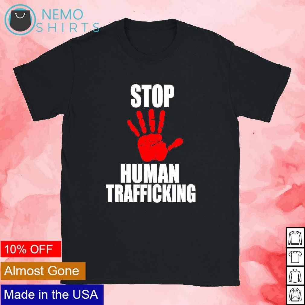 stop human trafficking signs