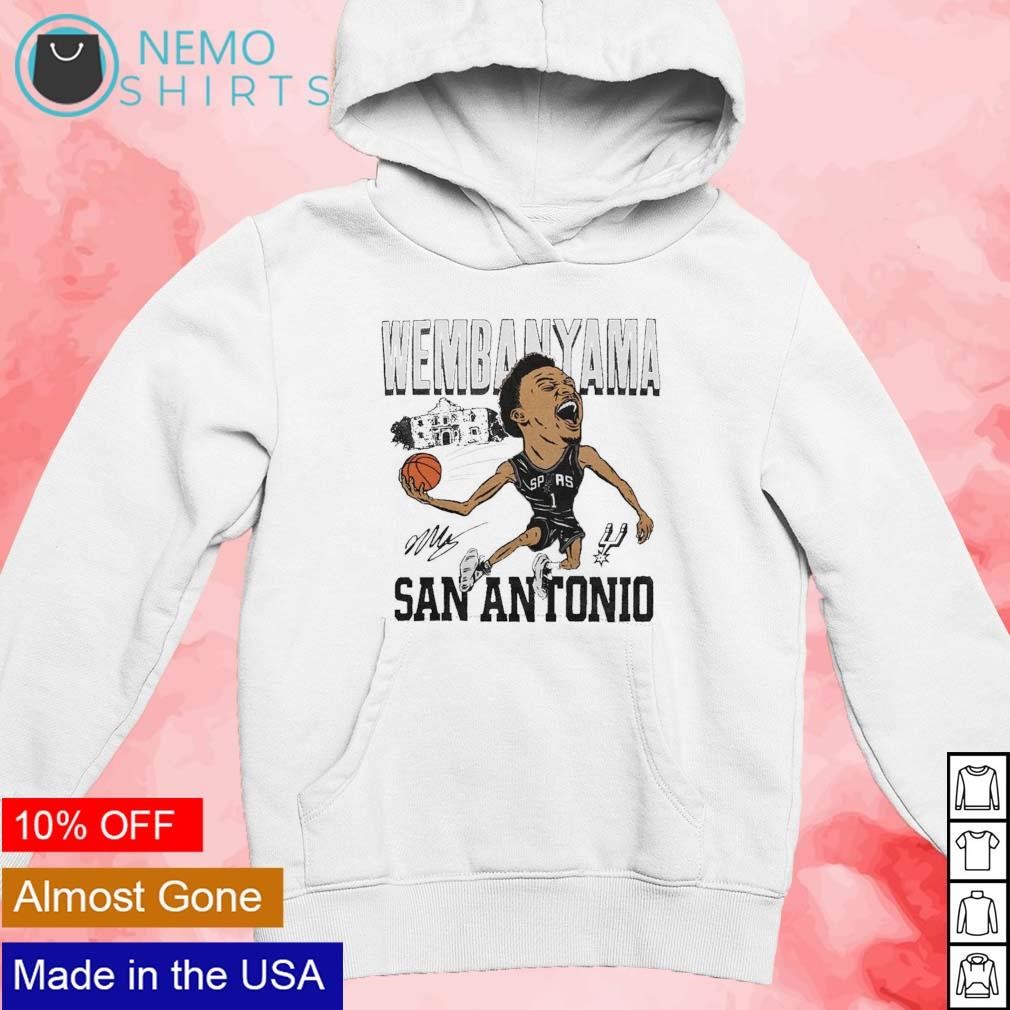 Wembanyama Victor San Antonio Spurs signature shirt, hoodie