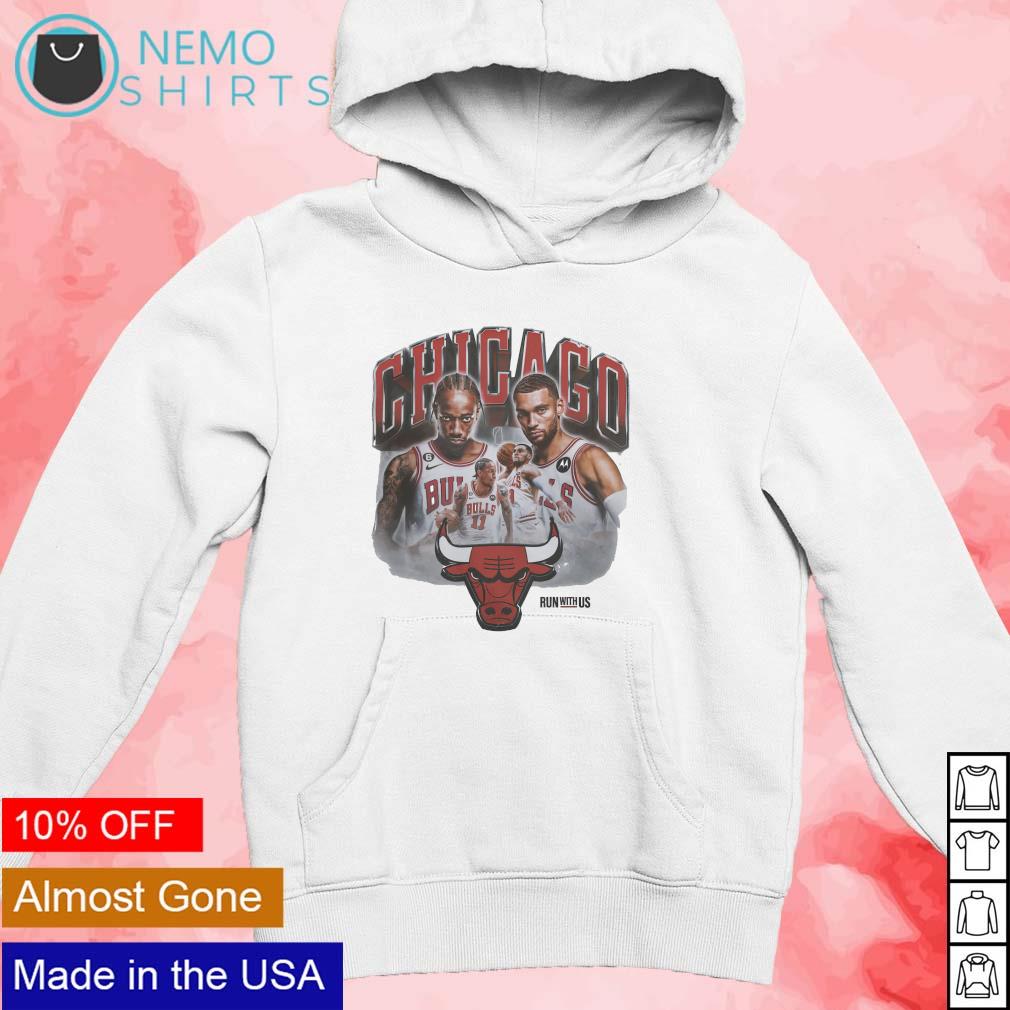 AT&T Chicago Bulls Zach Lavine and Demar Derozan run with us shirt, hoodie,  sweater, long sleeve and tank top