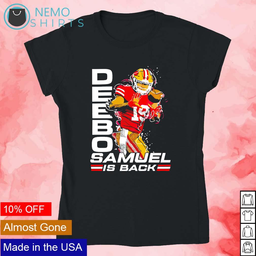 49er Deebo Samuel Football Graphic T-shirt - Shibtee Clothing