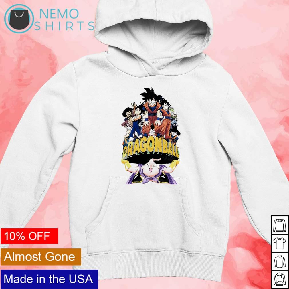 White dragon ball z hoodie hot sale