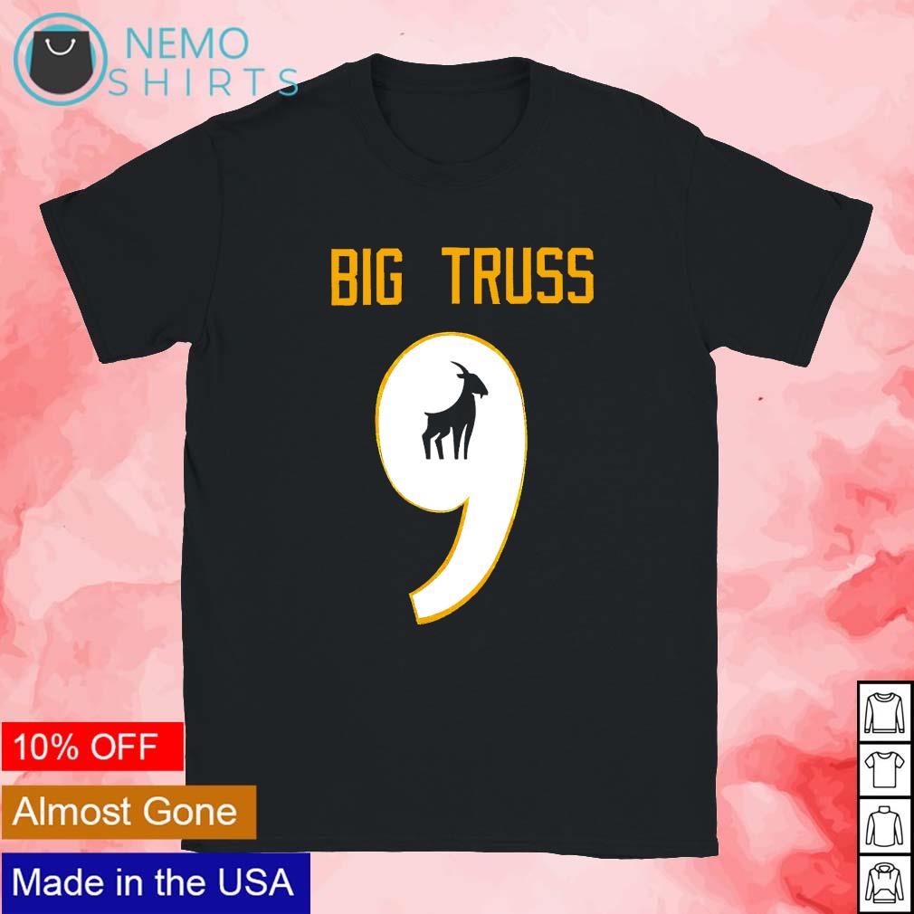 Justin Tucker no 9 the goat Baltimore Ravens big truss shirt, hoodie,  sweater and v-neck t-shirt