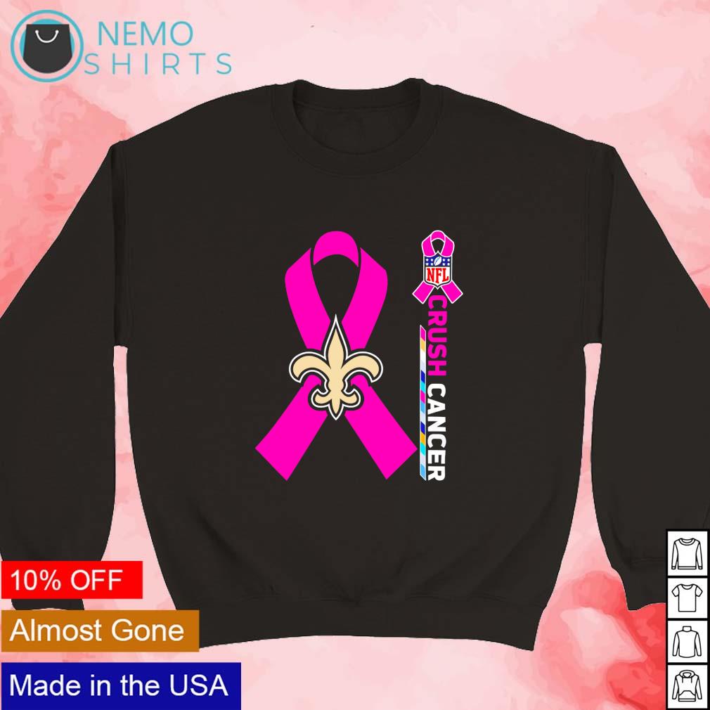 Saints breast cancer shirt sale