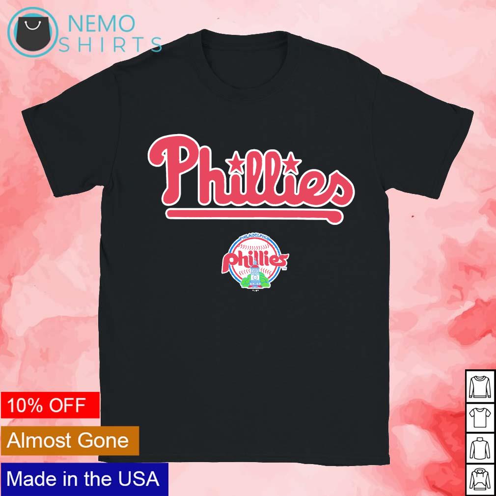 Philadelphia Phillies Official MLB Genuine Kids Youth Size Athletic Shirt  New