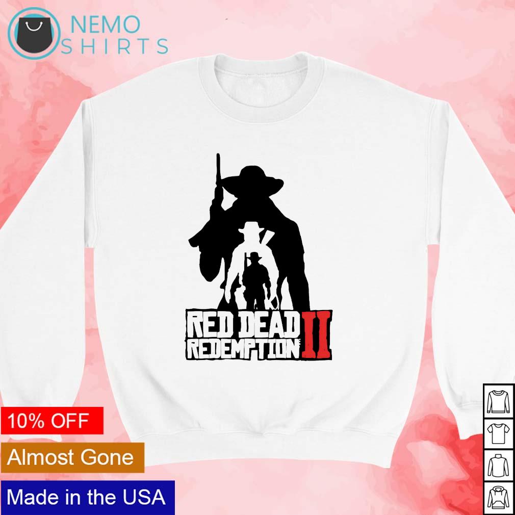 Red dead redemption II logo shirt hoodie sweater and v neck t shirt