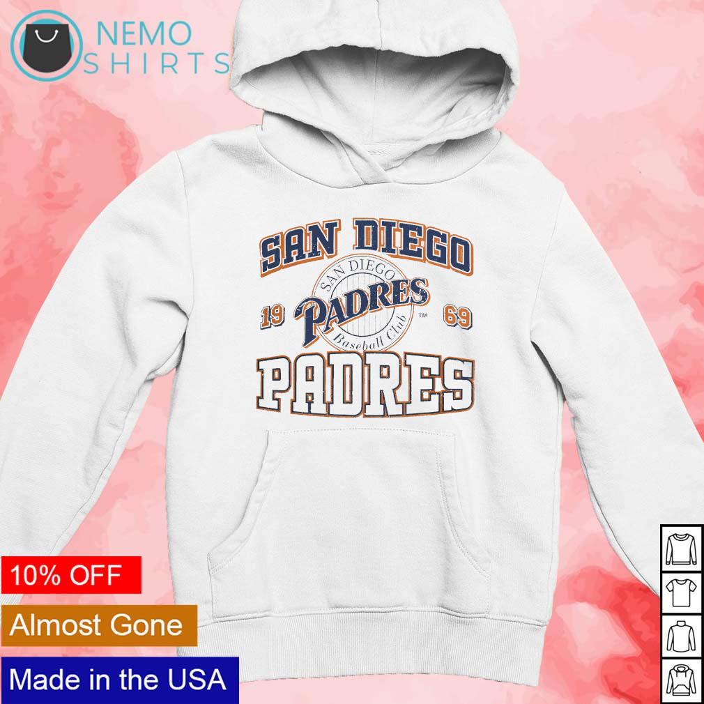 San diego padres est 1969 vintage baseball shirt, hoodie, sweater, long  sleeve and tank top