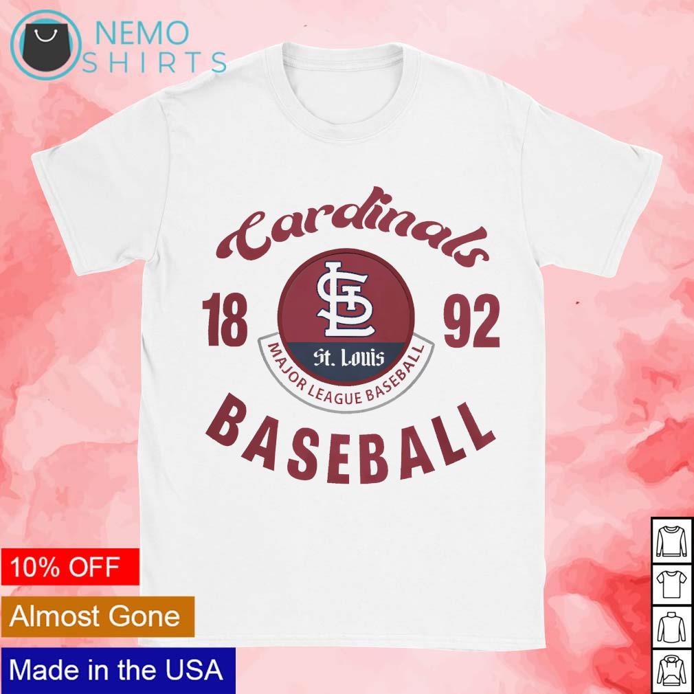 St. Louis Cardinals baseball major league baseball logo shirt