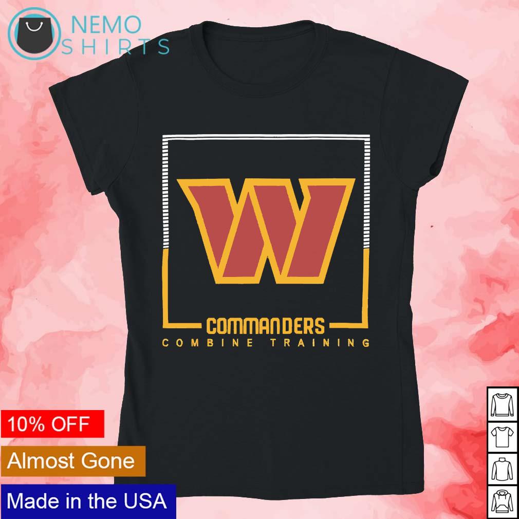 Washington Commanders football combine training letter W logo