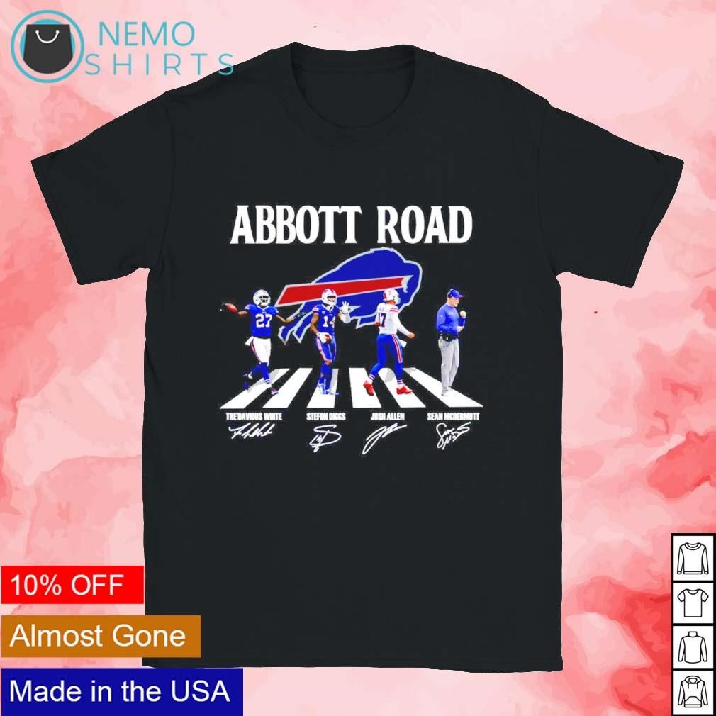 Abbott Road Buffalo Bills name and signature shirt, hoodie, sweater and  v-neck t-shirt