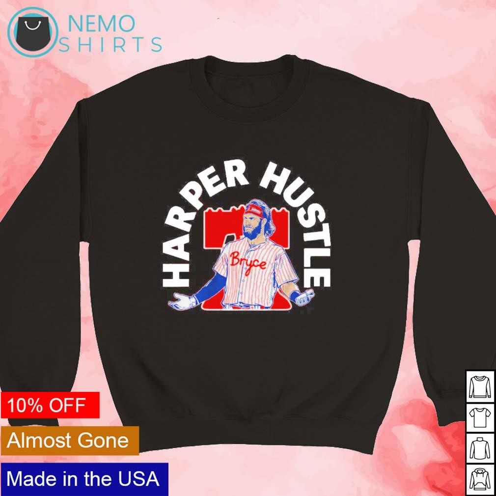 Official philadelphia Phillies Bryce Harper Hustle Shirt, hoodie