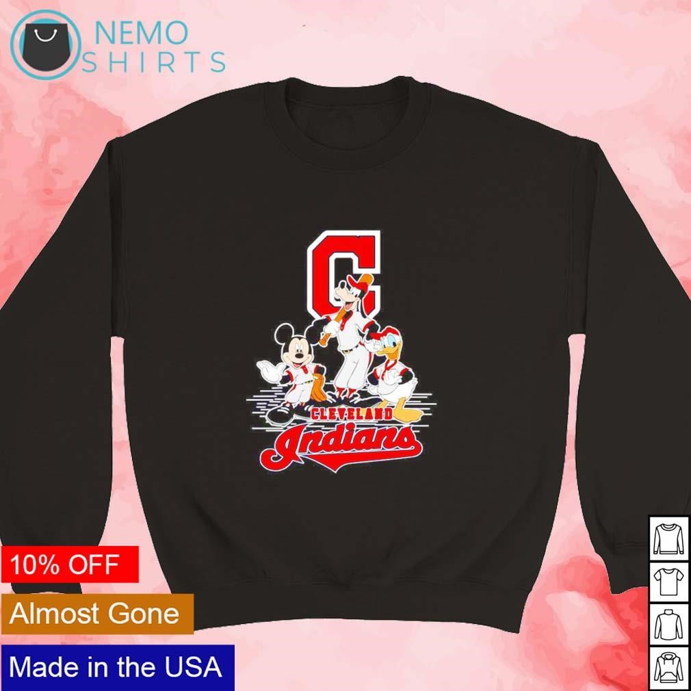 Cleveland Indians Mickey Mouse Donald Duck Goofy - Rookbrand