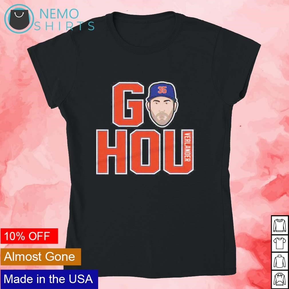 Go Hou Justin Verlander Houston Astros shirt, hoodie, sweater and v-neck t- shirt