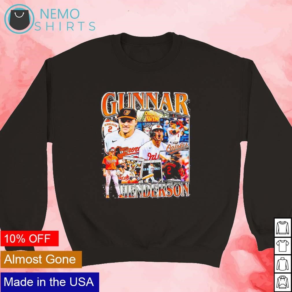 Gunnar Henderson Baltimore Orioles Vintage Shirt, hoodie, sweater
