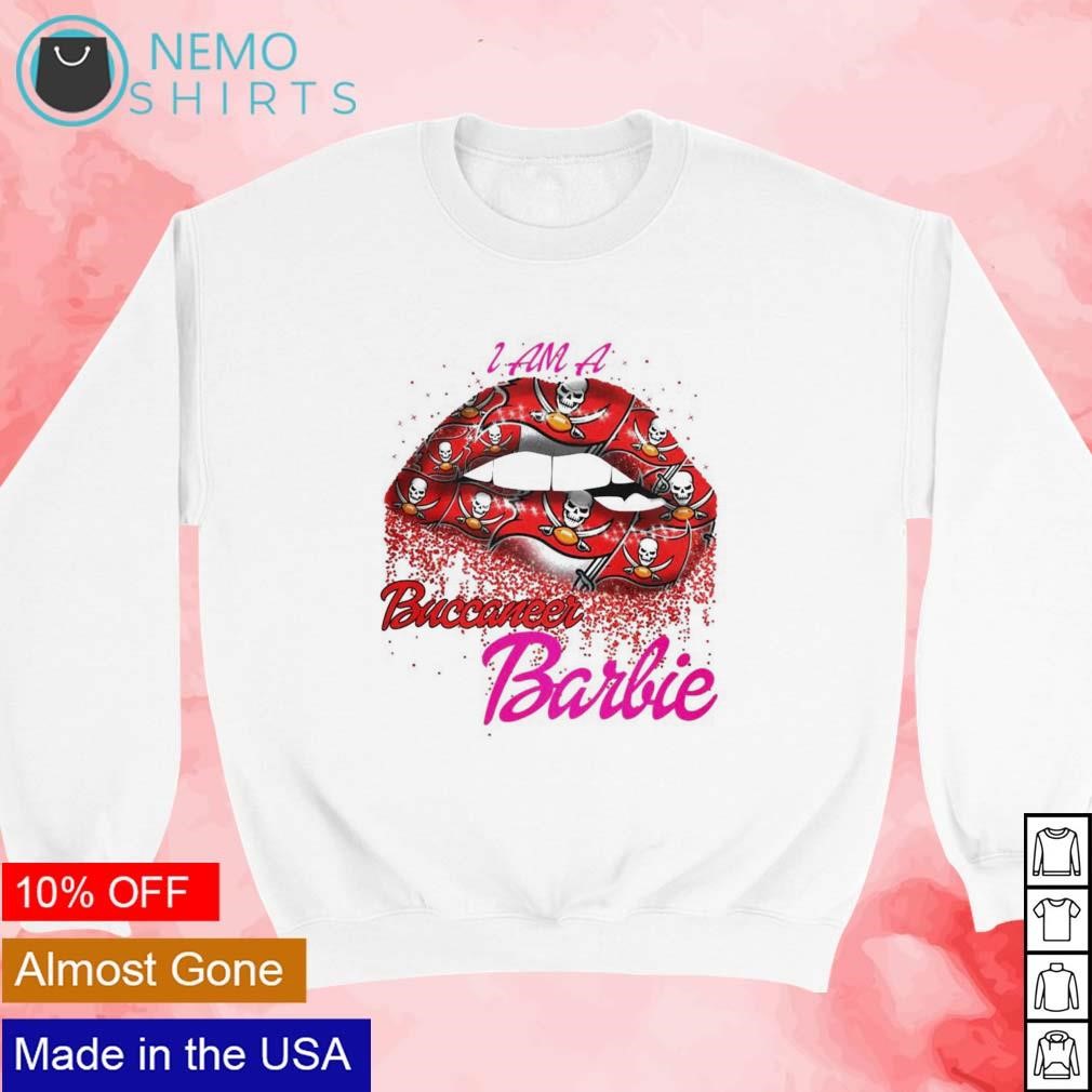 Funny lips Tampa Bay Buccaneers Barbie 2023 Shirt, hoodie, sweater, long  sleeve and tank top