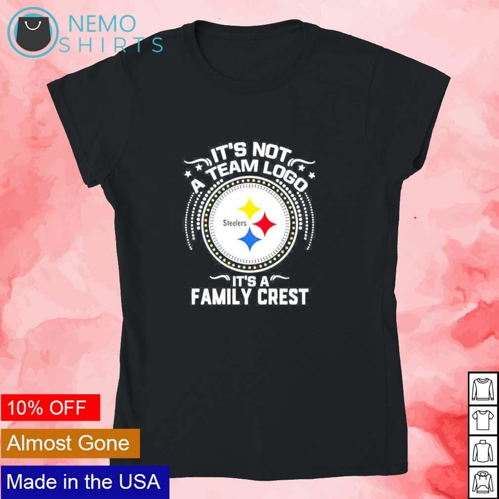 Pittsburgh Steelers it's not a team logo it's a family crest shirt