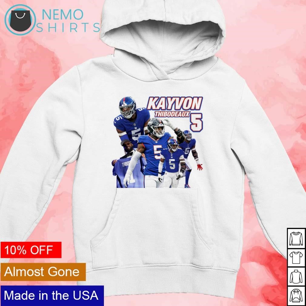 KT 5 Kayvon Thibodeaux NY Giants shirt, hoodie, sweater and v-neck t-shirt