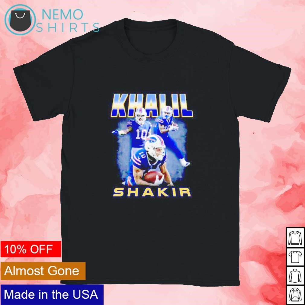 Khalil Shakir Buffalo Bills football poster shirt, hoodie, sweater and  v-neck t-shirt