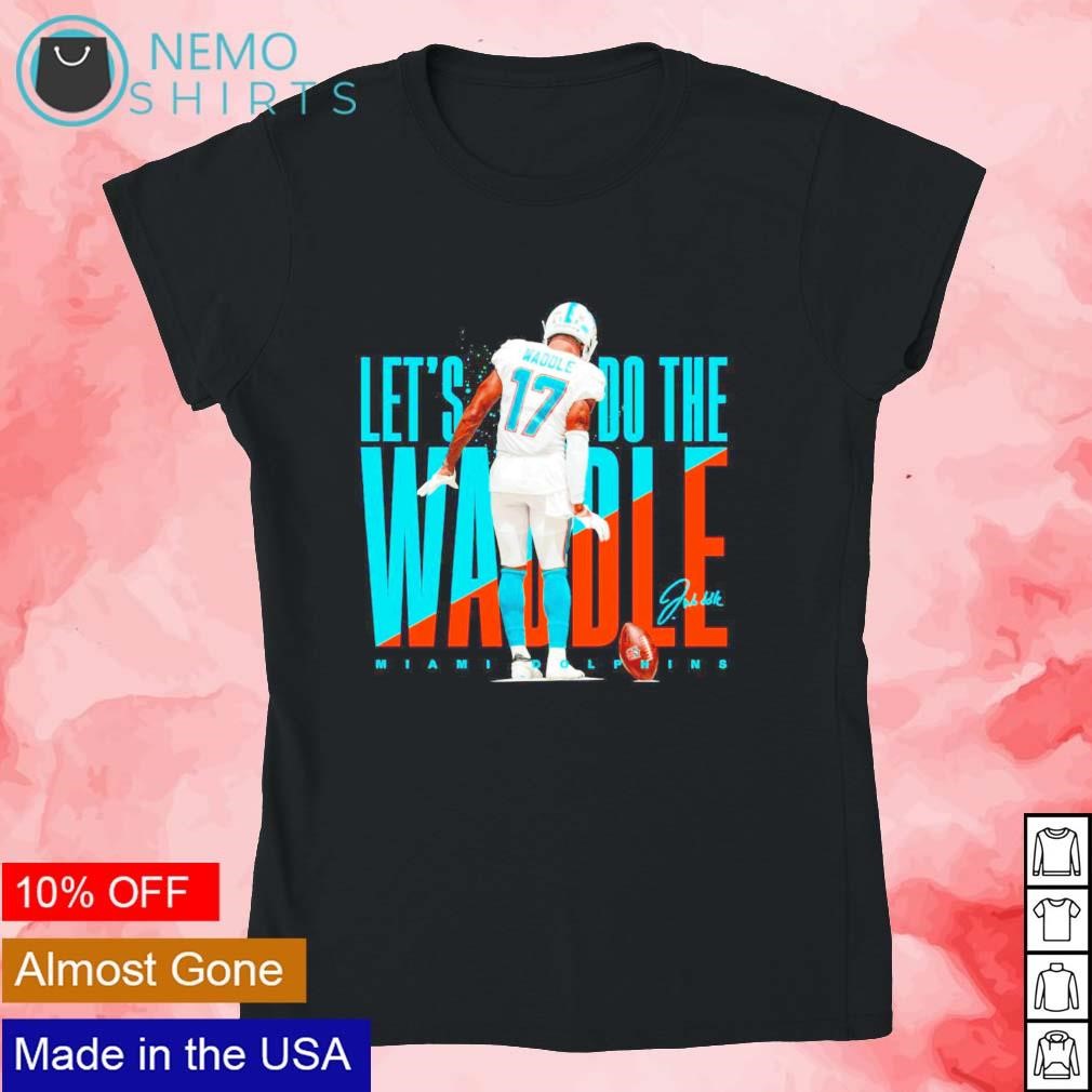 Jaylen Waddle Shirt, Miami Dolphins Crewneck Sweater