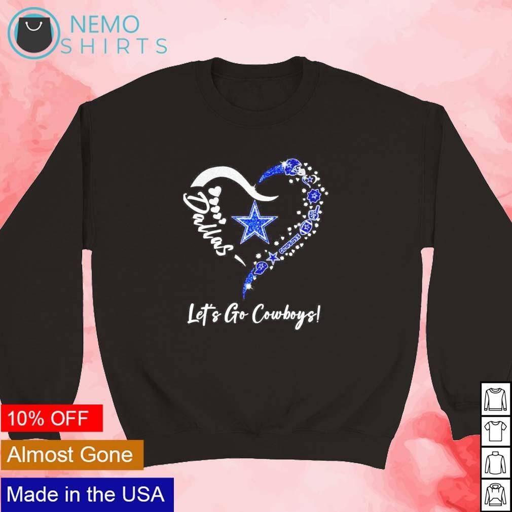 I Love Cowboys Shirt - I Heart Cowboys Long Sleeve T-Shirt