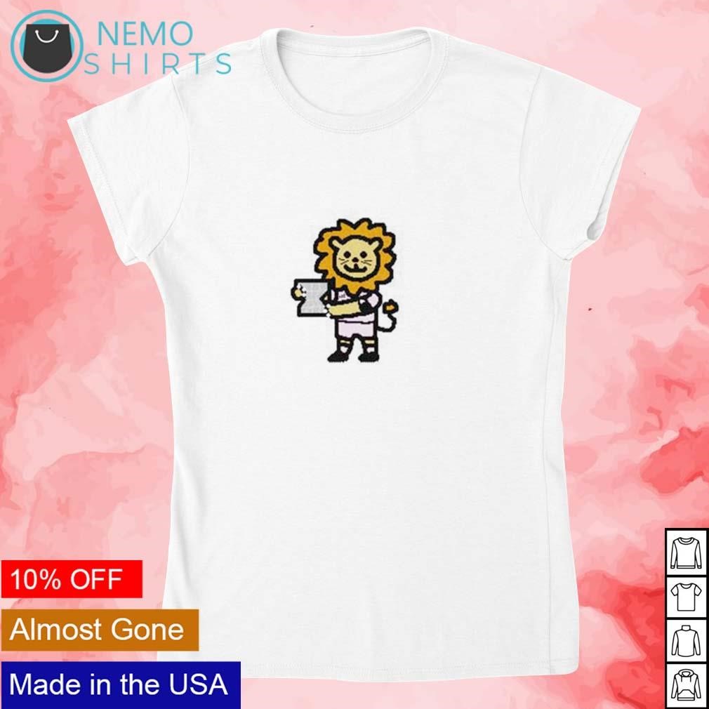 Women T-shirts Lion el Messi