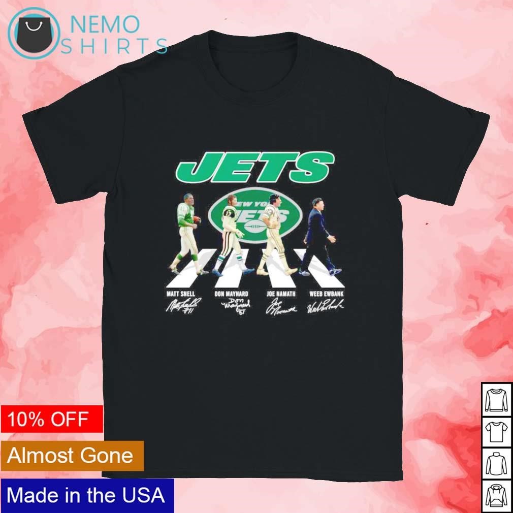 NY Jets legends Matt Snell Don Maynard Joe Namath Weeb Ewbank signature  shirt, hoodie, sweater and v-neck t-shirt