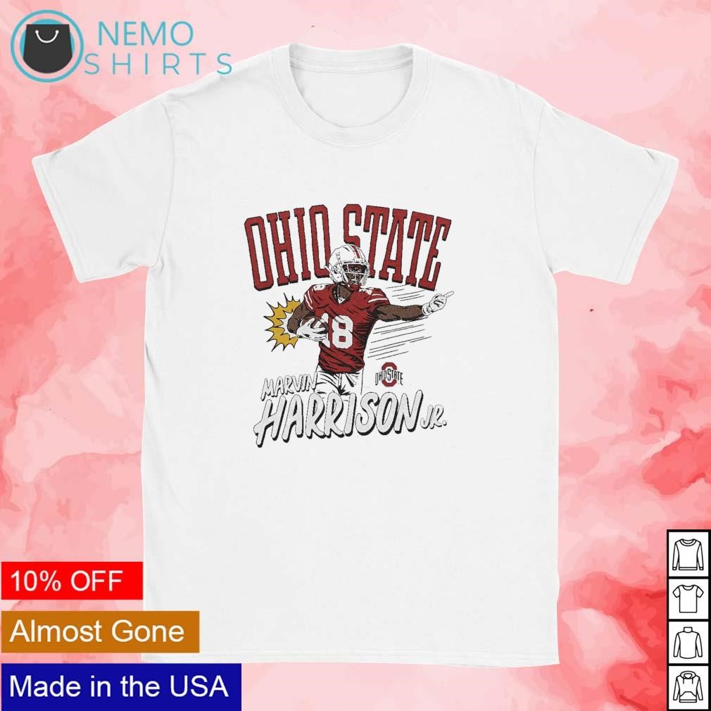 Official ohio State Marvin Harrison Jr. T-Shirts, hoodie, tank top, sweater  and long sleeve t-shirt