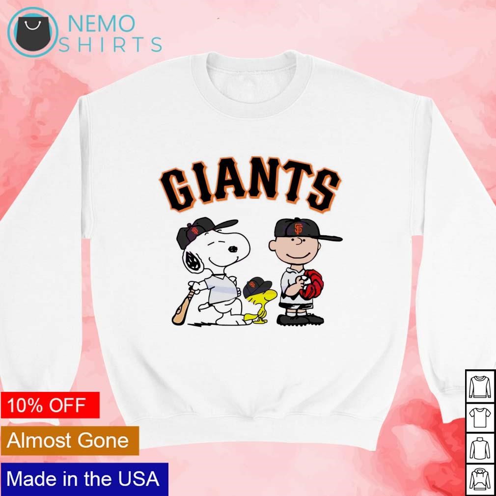 Snoopy Charlie Brown SF Giants baseball shirt, hoodie, sweater and v-neck t- shirt