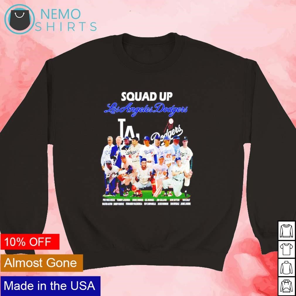 Squad Up Los Angeles Dodgers 2023 Signatures Shirt, hoodie, sweater, long  sleeve and tank top