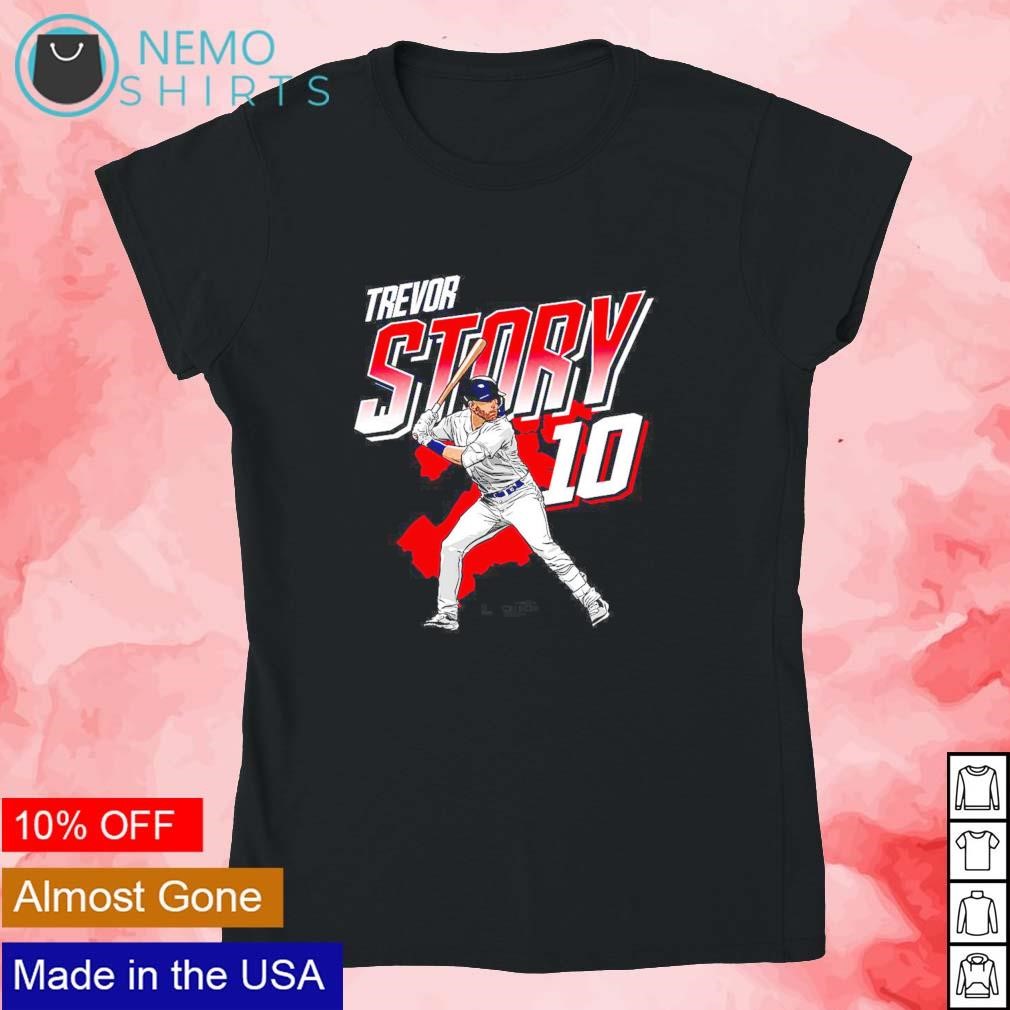 Boston Red Sox #10 Trevor Story City Map T-shirt,Sweater, Hoodie