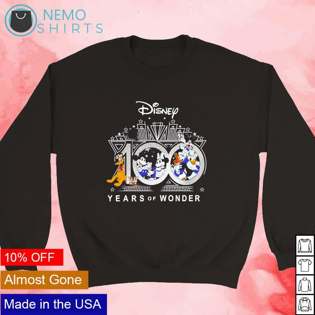 https://images.nemoshirt.com/2023/08/Walt-Disney-100-years-of-wonder-shirt-new-mockup-black-sweater.jpg