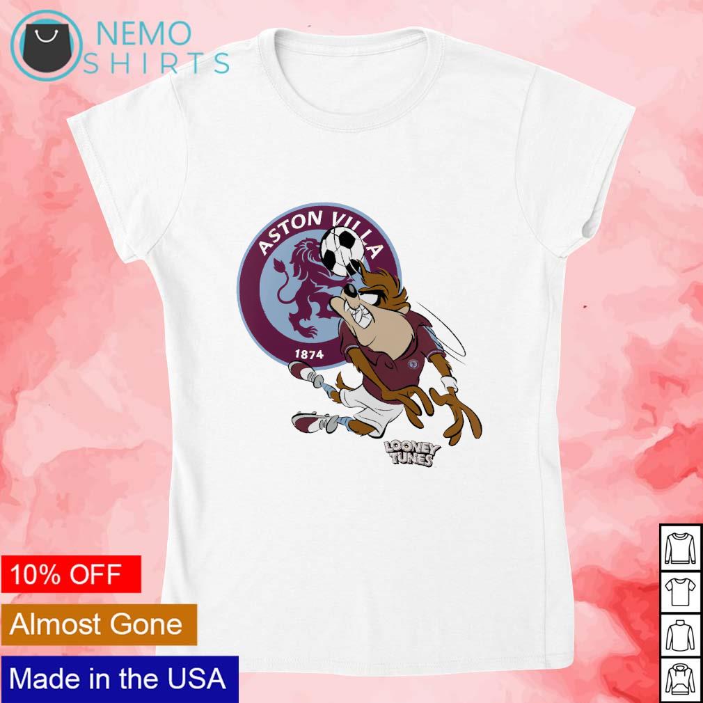 Aston Villa Looney Tunes Taz graphic 1874 shirt, hoodie, sweater and v-neck  t-shirt