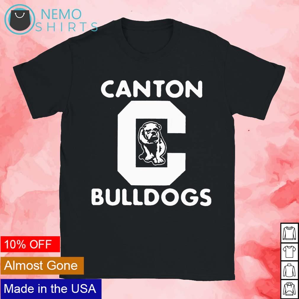 Canton Bulldogs logo shirt, hoodie, sweater and v-neck t-shirt