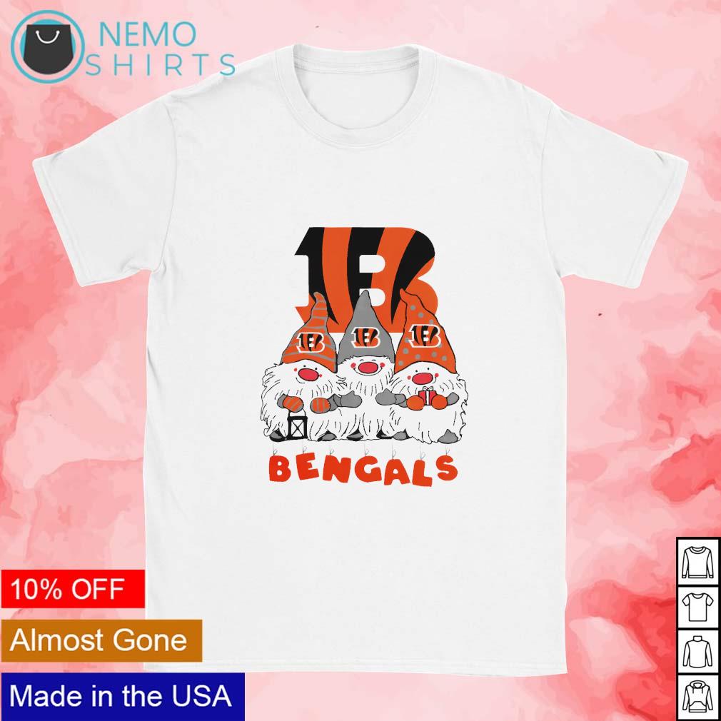 Cincinnati Bengals the gnomes 2023 shirt, hoodie, sweater and v-neck t-shirt