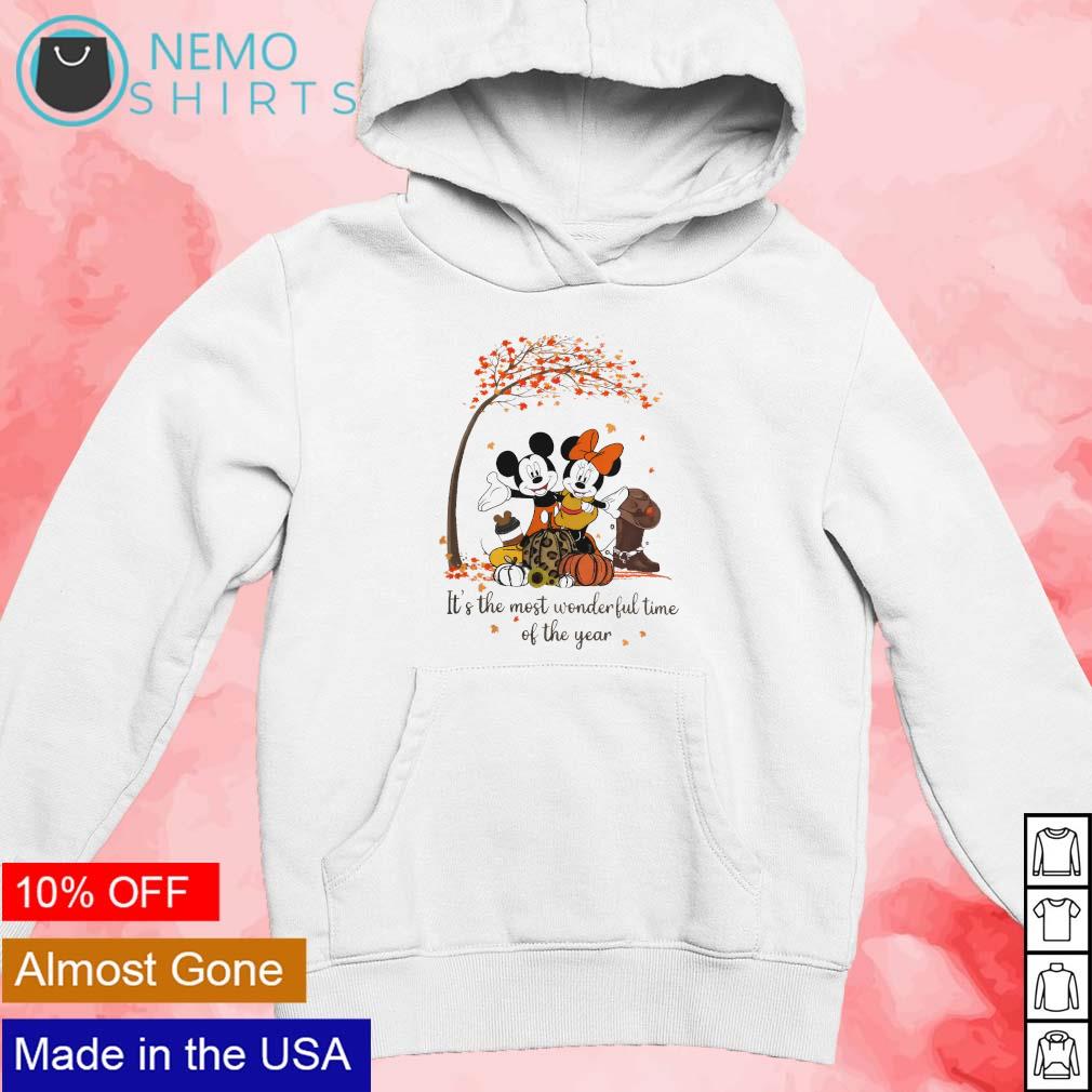 The Wonderful World of Disney Mickey Mouse Hoodie Sweatshirt Grey