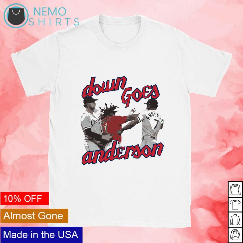 Jose Ramirez Vs Tim Anderson Down Goes Anderson Shirt