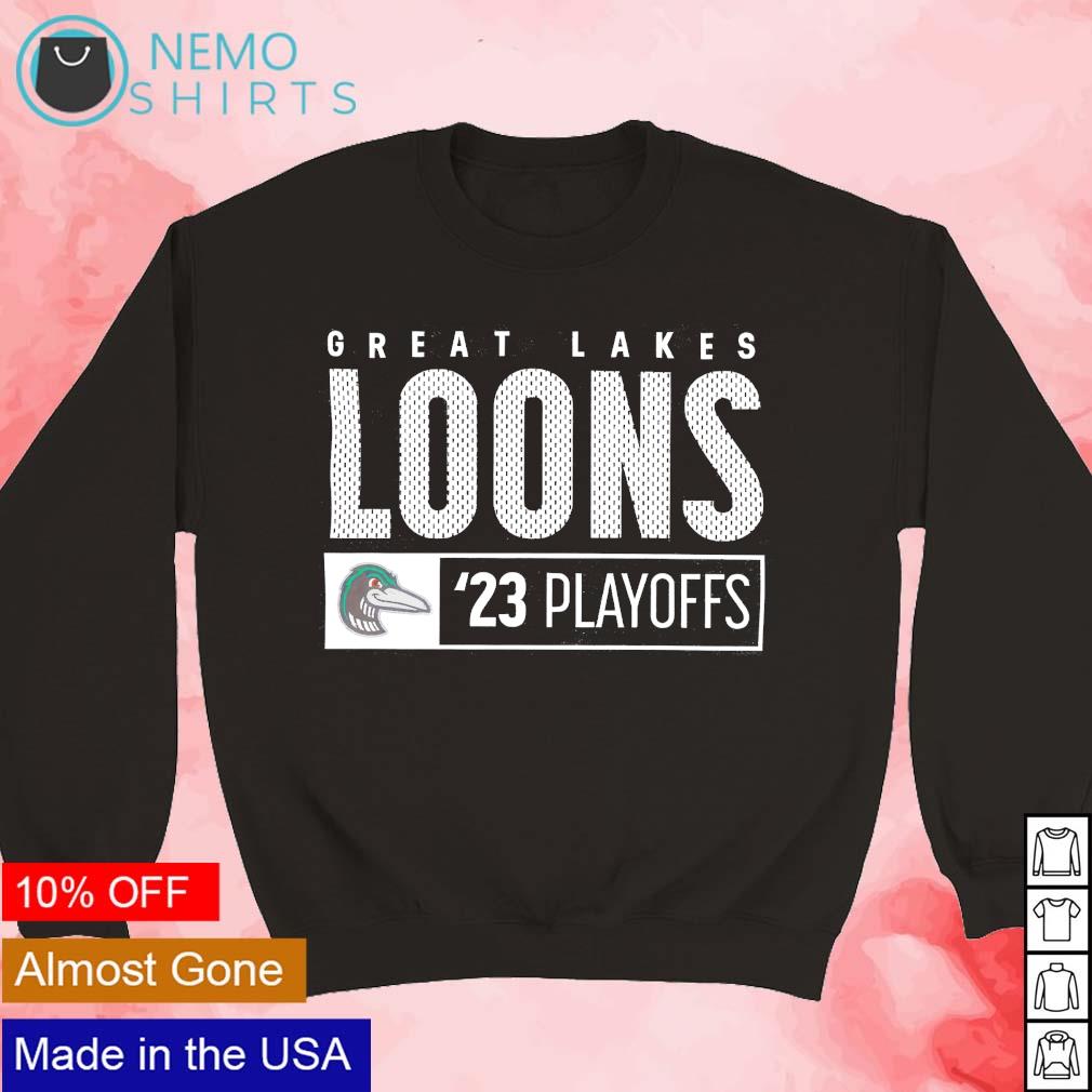 Great Lakes Loons baseball 2023 playoff logo shirt, hoodie, sweater and  v-neck t-shirt