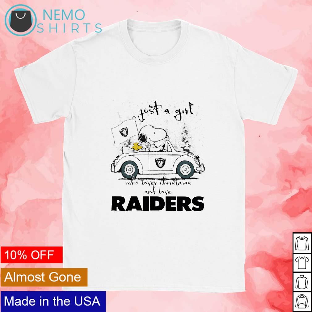 Snoopy And Woodstock Oakland Raiders Shirt