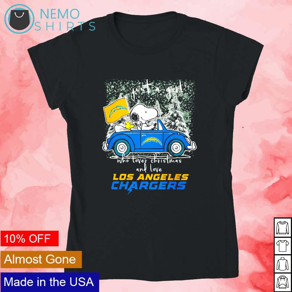 This Girl Loves Her Los Angeles Chargers T-Shirt - T-shirts Low Price