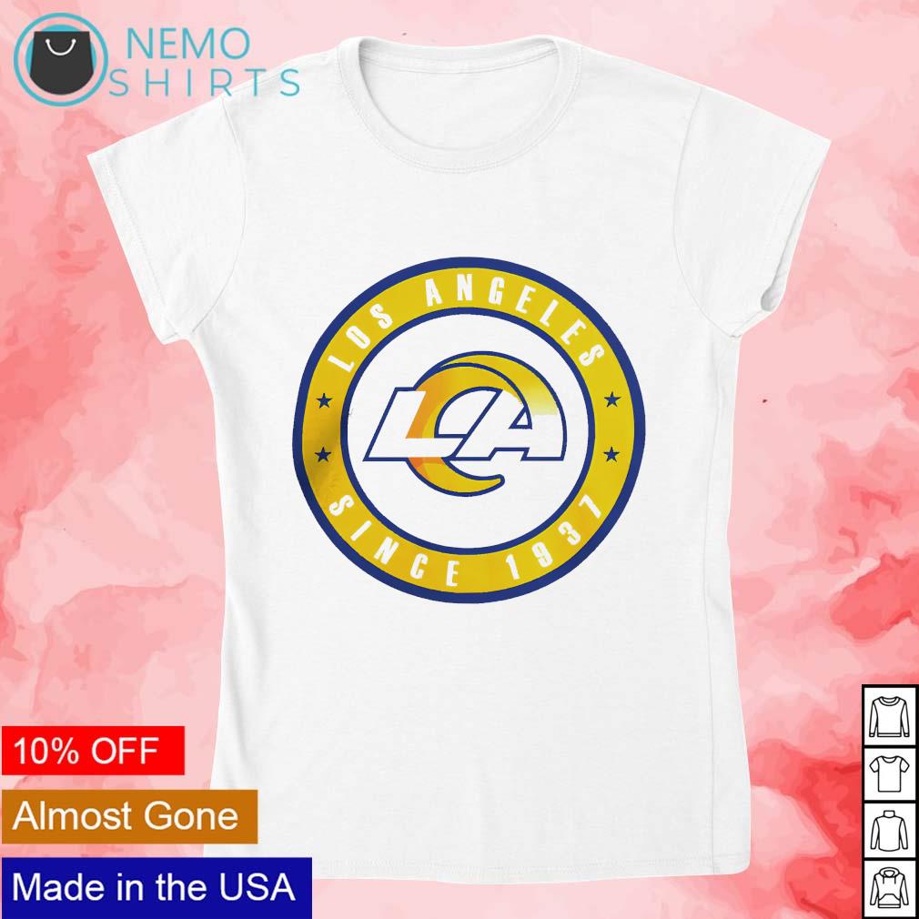 Women's Los Angeles Rams Emblem Tee