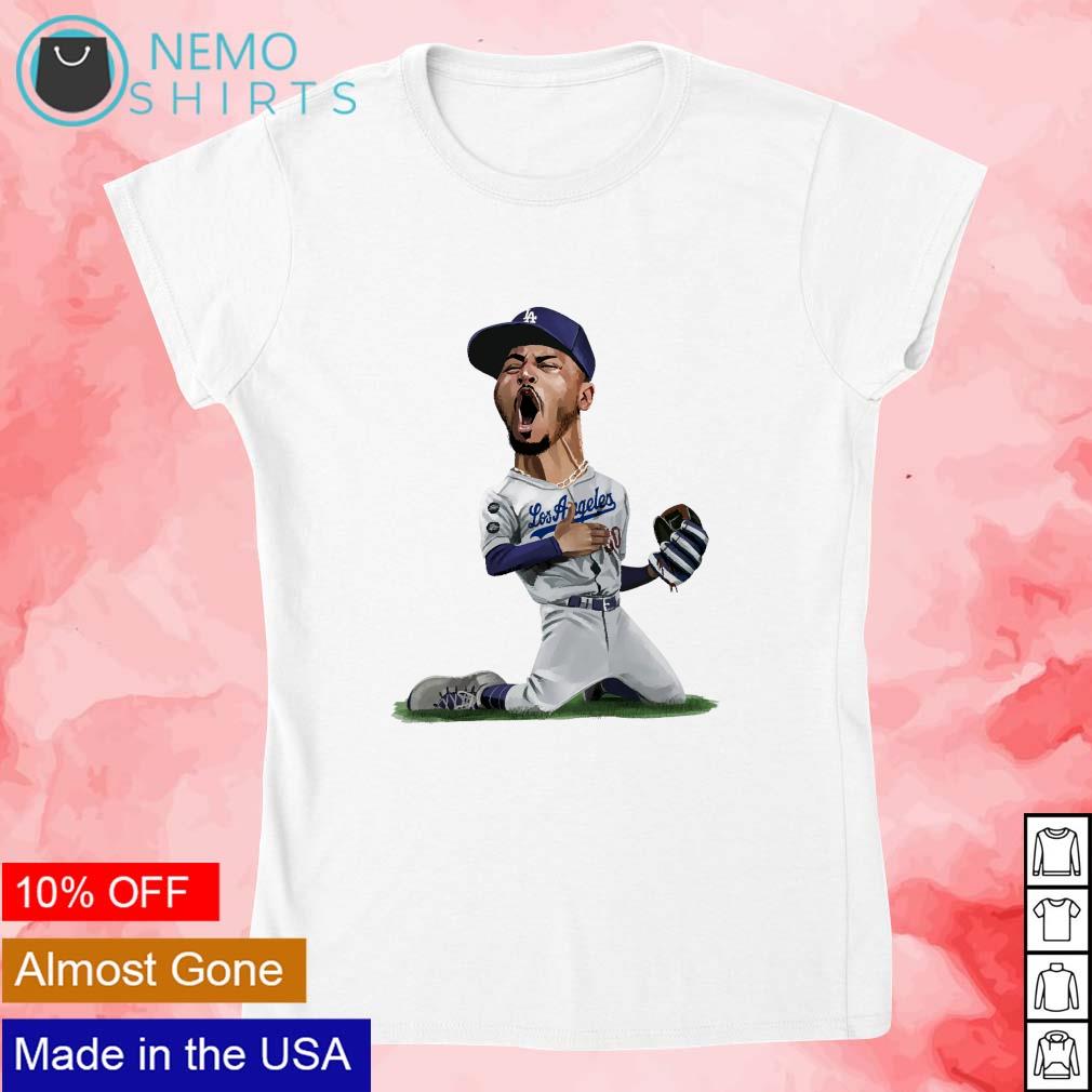 Mookie Betts #50 Dodgers Baseball Jersey White 2023