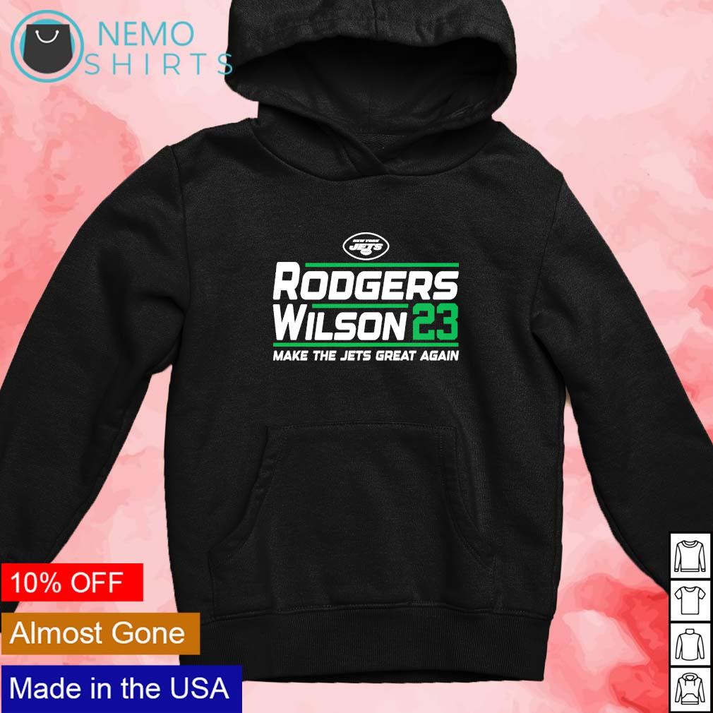 Aaron Rodgers Garrett Wilson New York Jets Funny Shirt Sweatshirt Hoodie -  AnniversaryTrending