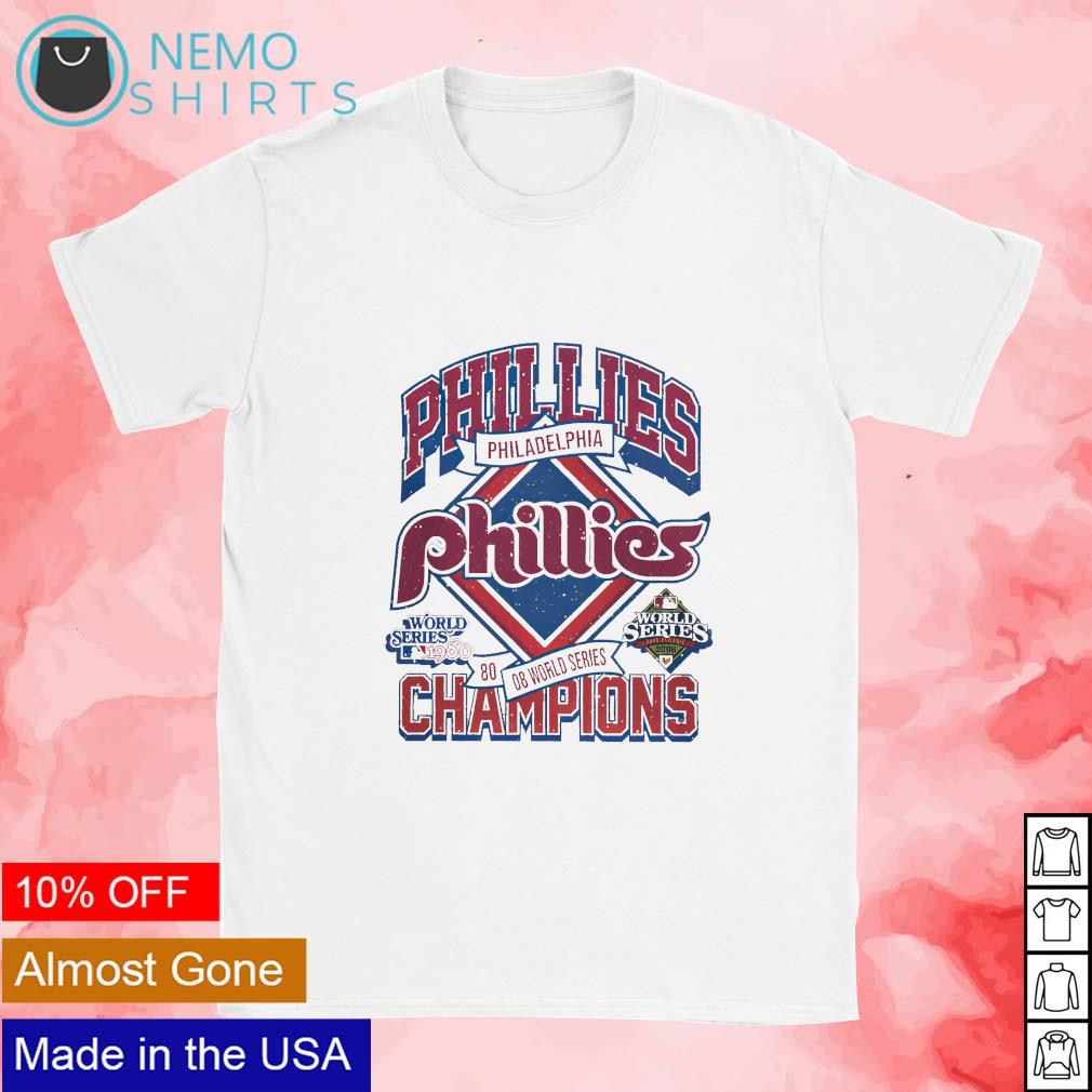 Philadelphia Phillies Champions world series 1980 08 world series vintage  shirt, hoodie, sweater and v-neck t-shirt