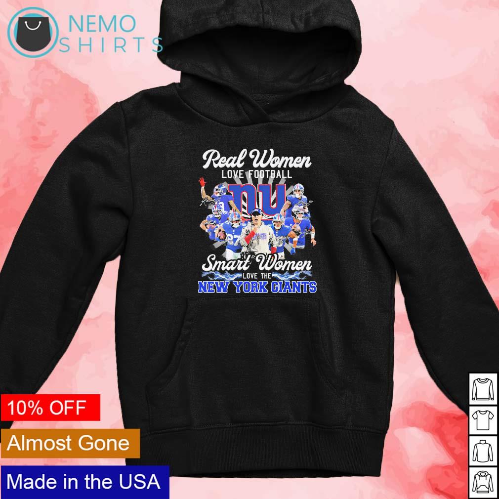 Real women love football smart women love the New York Giants 2023 logo  shirt, hoodie, sweater, long sleeve and tank top