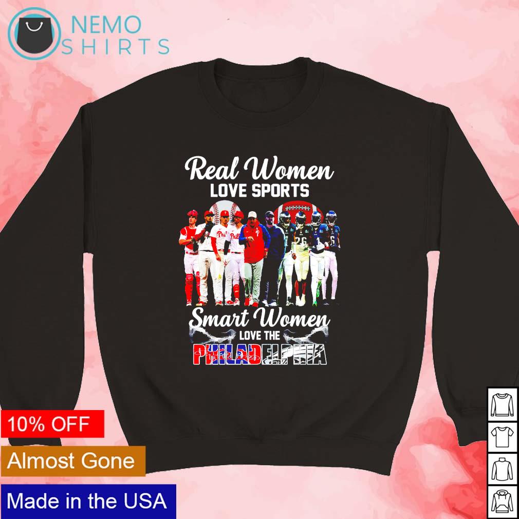 Real Women love Baseball Smart Women love the Philadelphia Phillies 2023  Signatures shirt, hoodie, sweater, long sleeve and tank top
